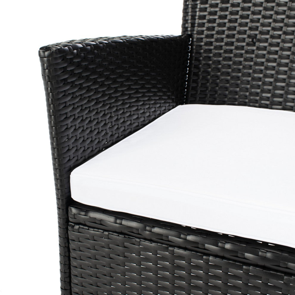 Safavieh Hailee Dining Set, Black / White