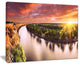 "Sunset Over Murray River Panorama" Wall Art Landscape, 20"x12"