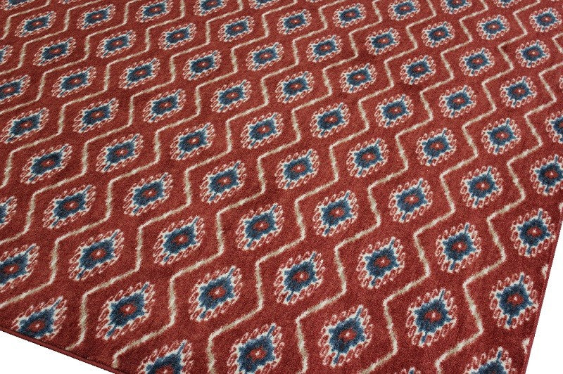 9'x12' Oval Custom Carpet Area Rug 40 oz Nylon, Silk Road, Gypsy