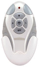 Remote Control With Receiver Non-Reversing, Fan Speed and Light, White