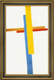 Kazimir Malevich Suprematism - 16" x 24" Framed Premium Canvas Print