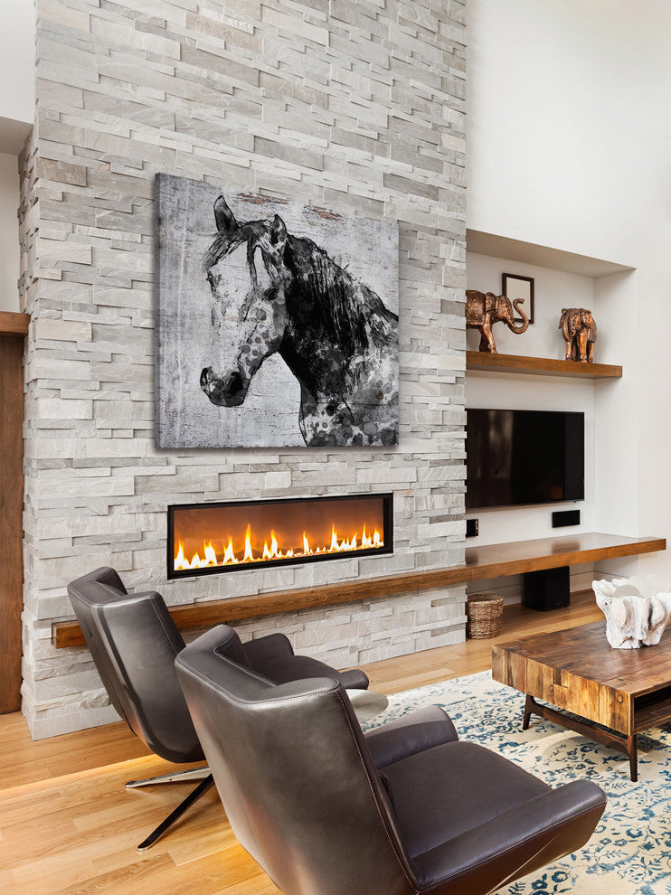 Marmont Hill, "California Horse" by Irena Orlov Painting Wrapped Canvas, 48x48