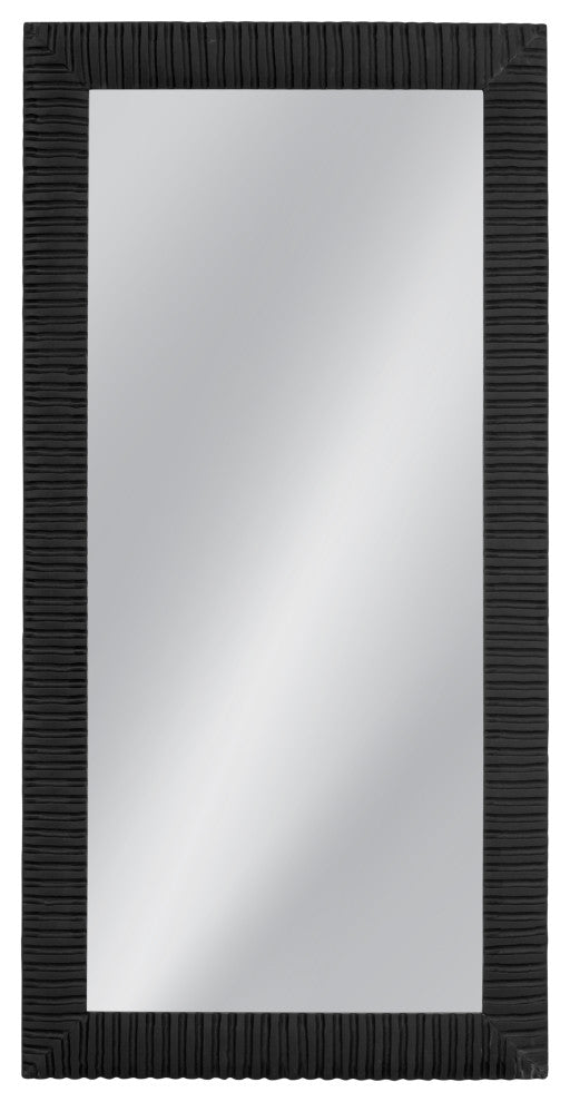 Lithea Floor Mirror Matte Black
