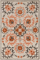 Allie Floral Contemporary Area Rug, 8'x10'