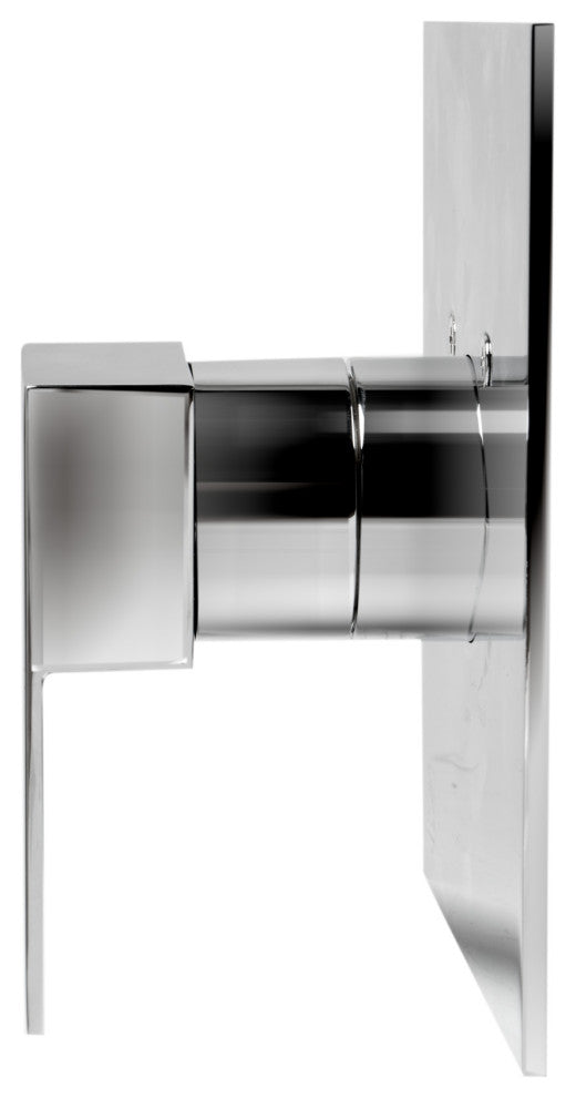 ALFI brand AB6701-PC Polished Chrome Square Pressure Balanced Shower Mixer