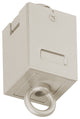 WAC Lighting H Track Suspension Loop For Hanging Fixture in Brushed Nickel