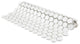 Colmena Hex Porcelain Floor and Wall Mosaic Tile, Matte White