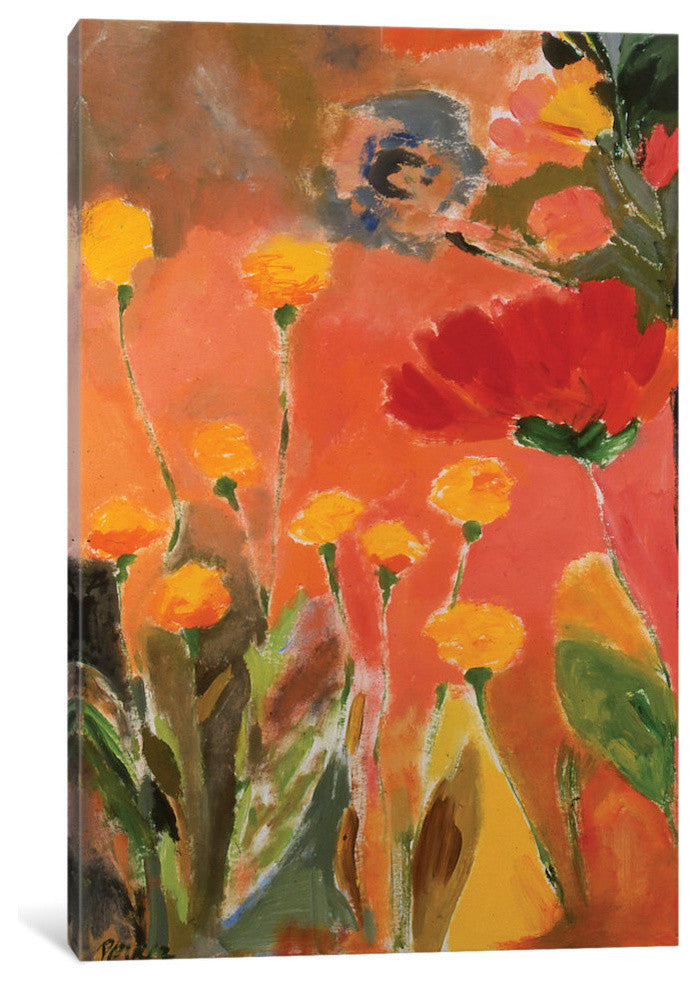 "Dandelions" by Kim Parker, 40x26x1.5