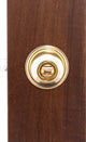 Privacy Knob, Polished Brass