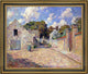 Henri Lebasque a Village Entrance Framed Premium Canvas Print, 20"x25"