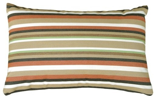 Pillow Decor - Sunbrella Scavo Autumn 12 x 20 Outdoor Pillow