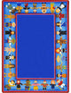 Kid Essentials Rug, Children of Many Cultures, 5'4"x7'8"