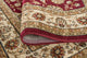 Raleigh Traditional Floral Red 3-Piece Area Rug Set