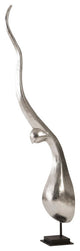 Chofa Sculpture, Silver Leaf, Large