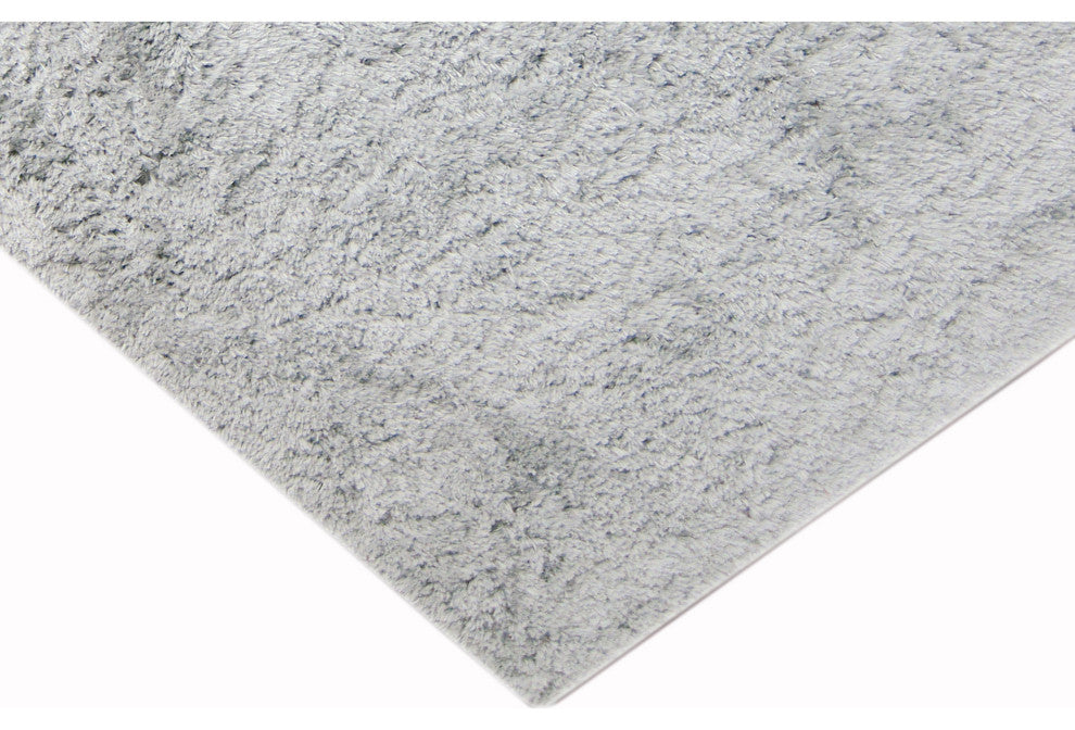 Odyssey Area Rug, Silver, 9? x 13?, Solid