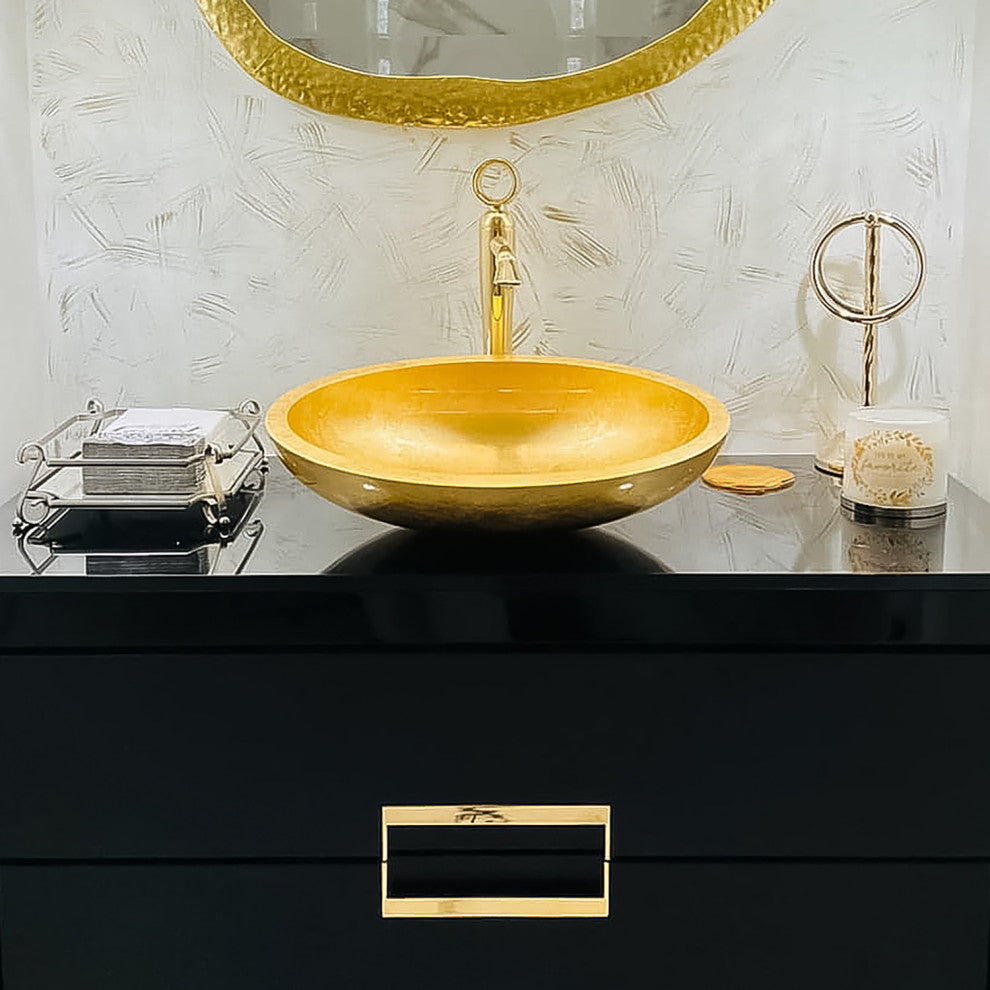 Kool Modern Sink, Gold