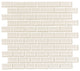Cream Glass Subway Tile Mosaic Sample