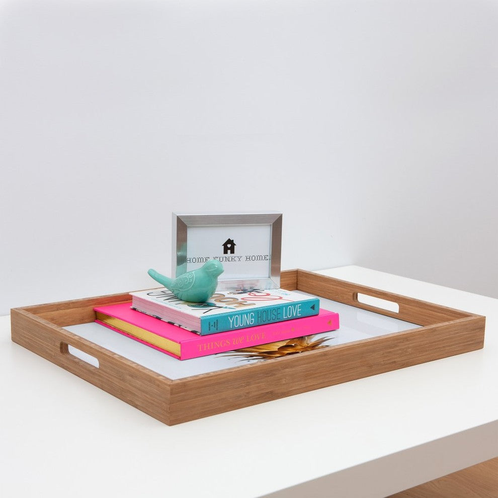 Chelsea Victoria Yes I Like Pina Coladas Rectangular Tray, 18"x14"