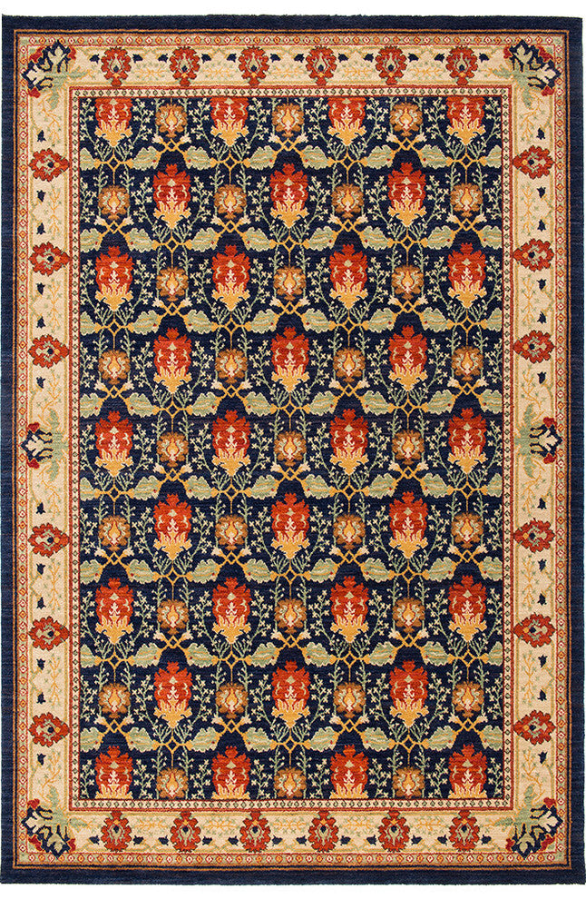 A&C Donegal Tibetan Rug, 5'x7'