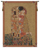 Klimt's Kiss, Wall Tapestry, 33"x23"