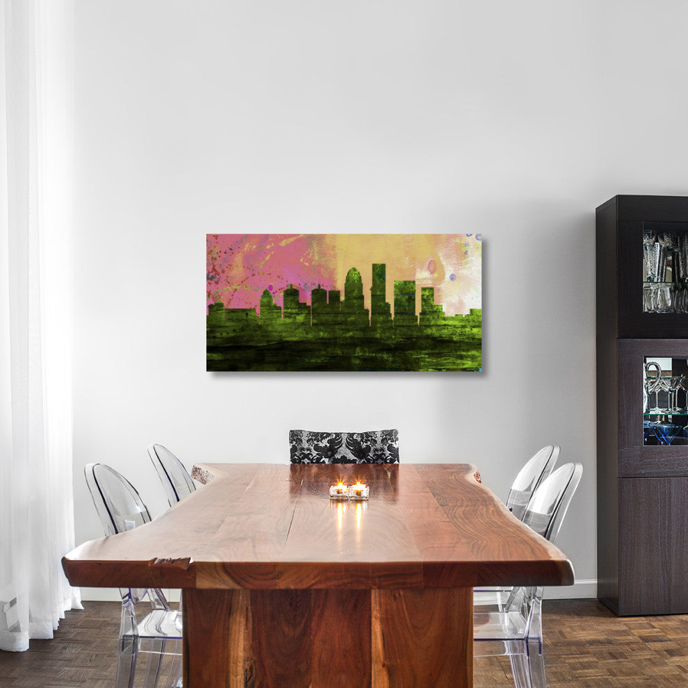 "Louisville City Skyline" Fine Art Print