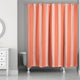 Red Stripes Shower Curtain