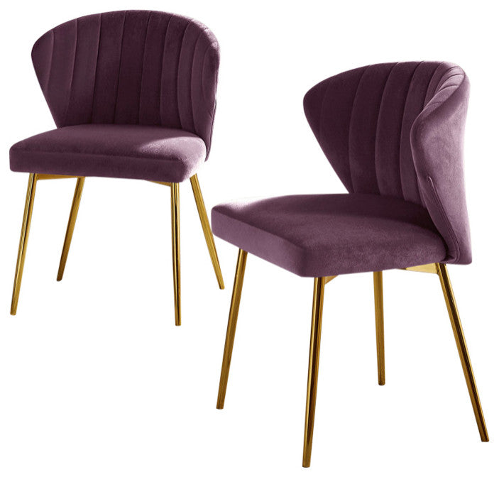 Milia Dining Chair, Purple