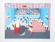 Carol Dahl "Performance" Serigraph