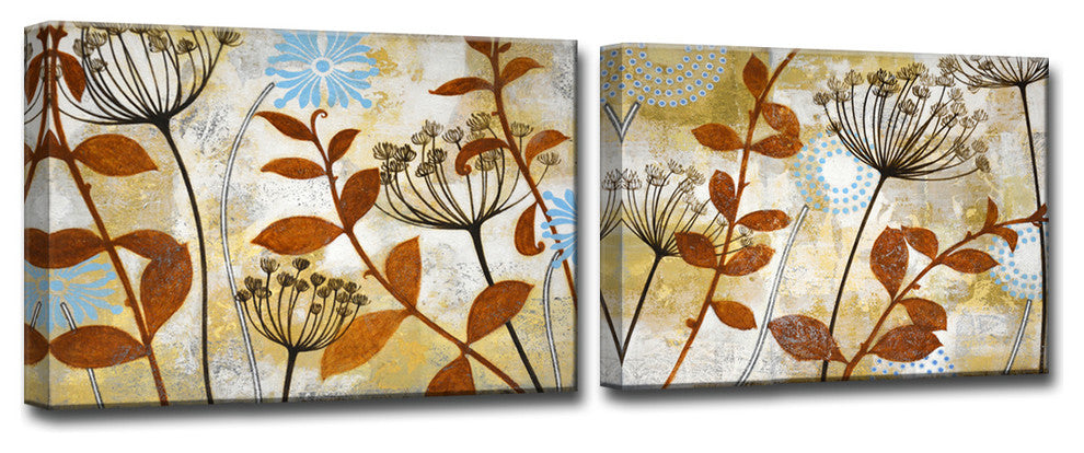 Ready2HangArt 'Meadow Melody I/II' by Norman Wyatt Jr. 2 Piece Set, 20"x60"