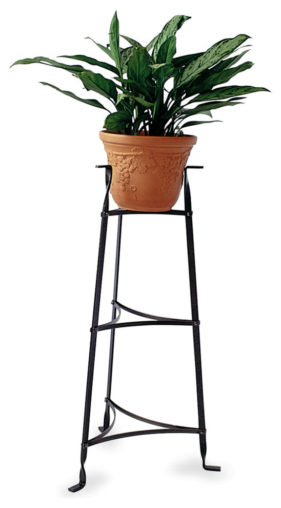 Handcrafted 3-Tier Designer Stand Hammered Steel