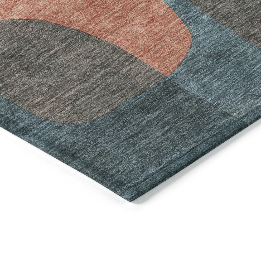 Machine Washable Indoor/Outdoor Chantille ACN1867 Sage 10' x 14' Rug