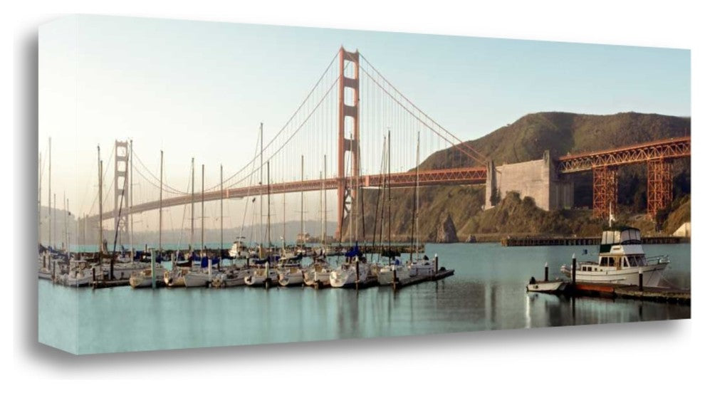 "Golden Gate Bridge - 33" By Alan Blaustein, Giclee Print on Gallery Wrap Canvas