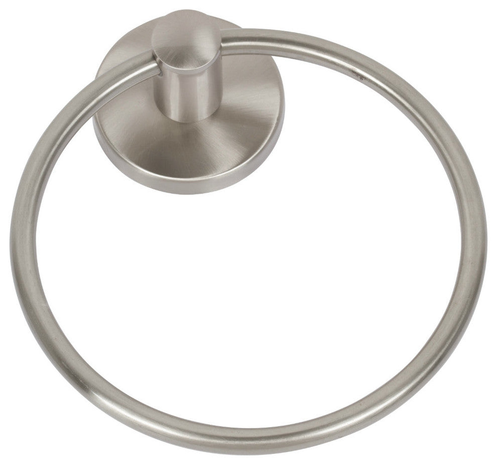 900 Series Bath Towel Ring, Satin Nickel