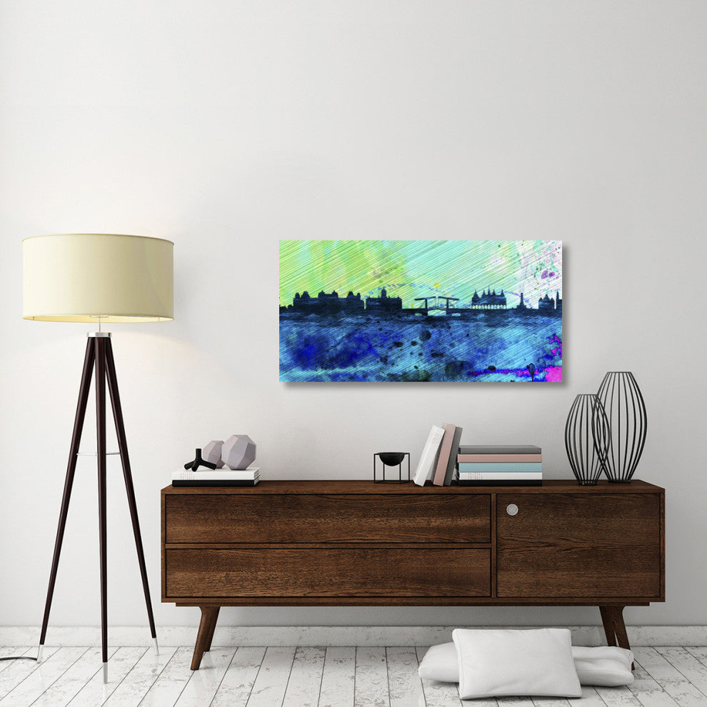 "Amsterdam City Skyline" Fine Art Print