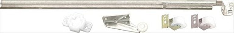 Belwith Hickory Cadmium Mono Rail Bottom Mount Drawer Slide  Hardware