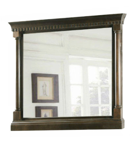 Legion Furniture Chauncey Mirror, Antique Coffee, 48"