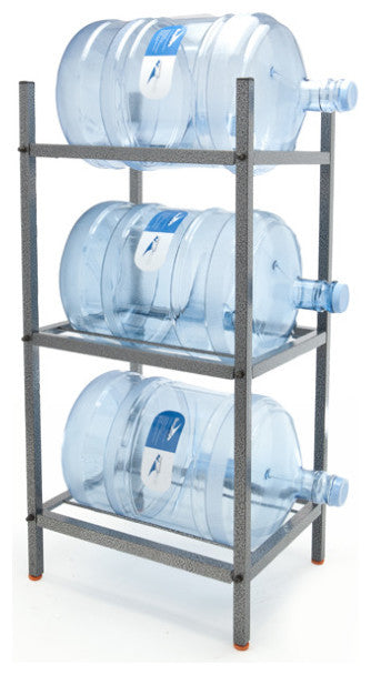 Goldwell Designs 3-Step Bottle Rack, Dust Black