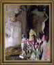Edouard Vuillard Tulips and Statuettes Framed Premium Canvas Print, 16"x20"