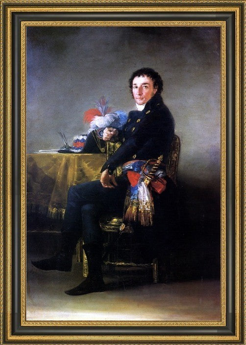 Francisco Jose De Goya Y Lucientes Ferdinand Guillenmardet Canvas Print, 16"x24"