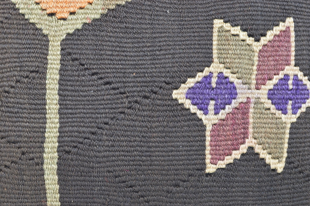 Geometric Hand Woven Turkish Kilim Pllow Cover