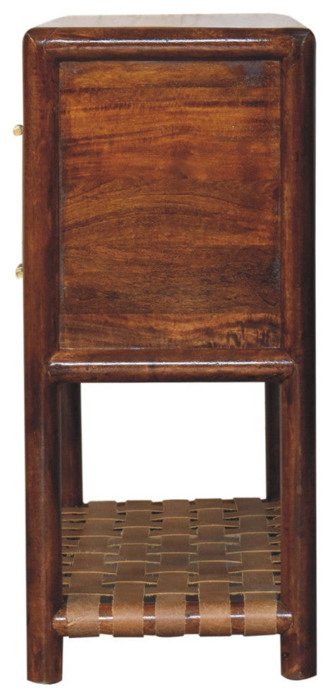 Nightstand Regency Woven 2-Drawer Artisan Furniture