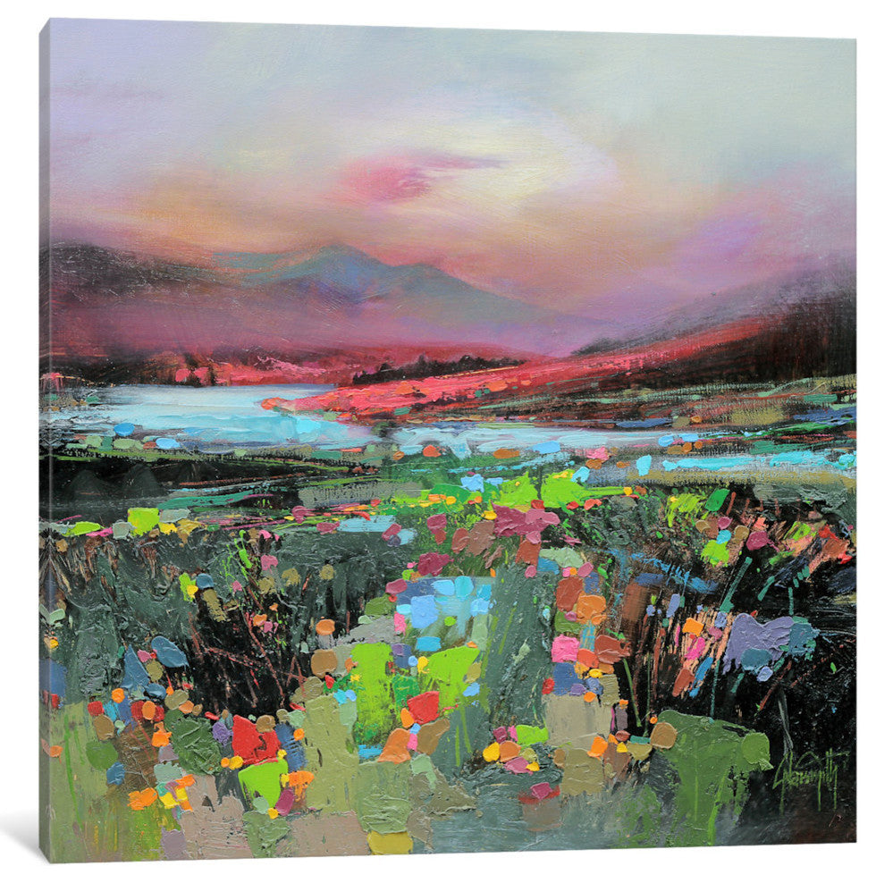 "Highland Colour Gallery" by Scott Naismith, 18x18x1.5"