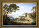 Hendrik Frans Van Lint Classical Landscape Framed Premium Canvas Print, 18"x27"