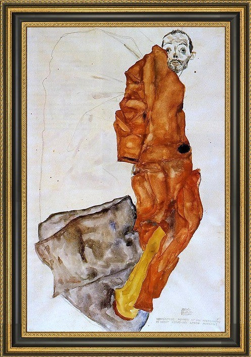 Egon Schiele Hindering Artist is Crime  It is Murdering Life Bud!