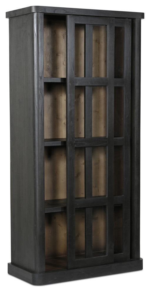 Mona Tall Cabinet Black