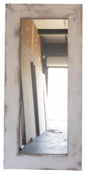 Shabby Chic Mirrored Sliding Barn Door