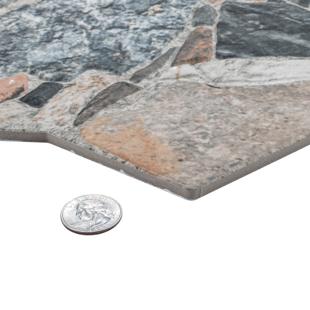 Rambla Porcelain Floor and Wall Tile, Mica