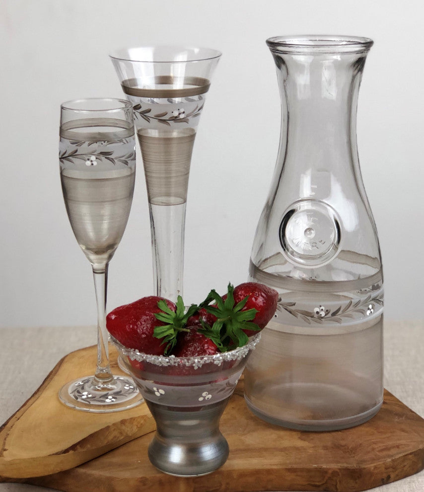 Pewter Vine Carafe