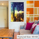 "Double Sided Manhattan Skyscapers" by Philippe Hugonnard, 40x26x1.5