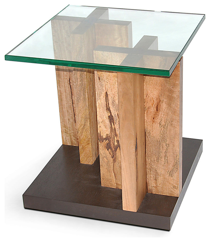 Maze Side Table, Mango